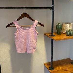 Girls Pink Tank Top, Size 6